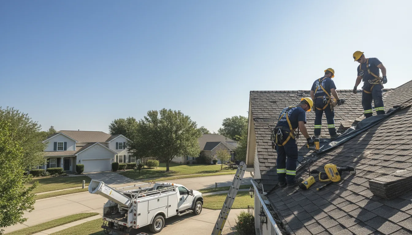 Emergency Roof Repair in Jermyn, TX near me